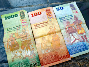 Geldscheine Sri Lanka